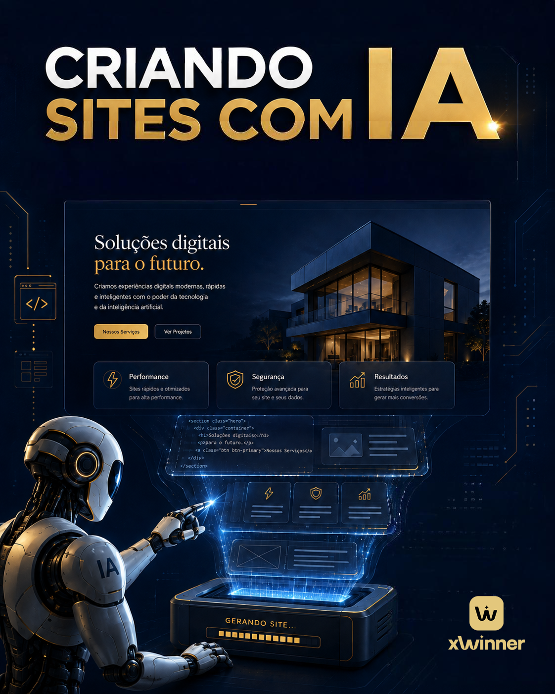 Criando Sites com IA